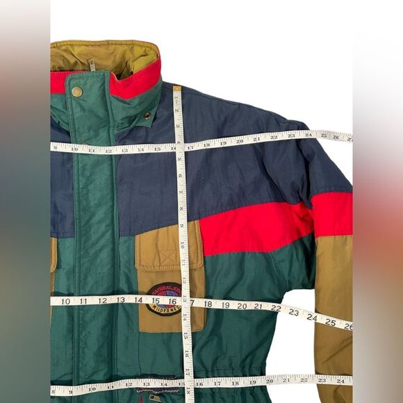 NATURAL KIDS BY JONATHAN STONE UNISEX MULTICOLOR PUFFY COAT JACKET SIZE 18/20 - Picture 12 of 16